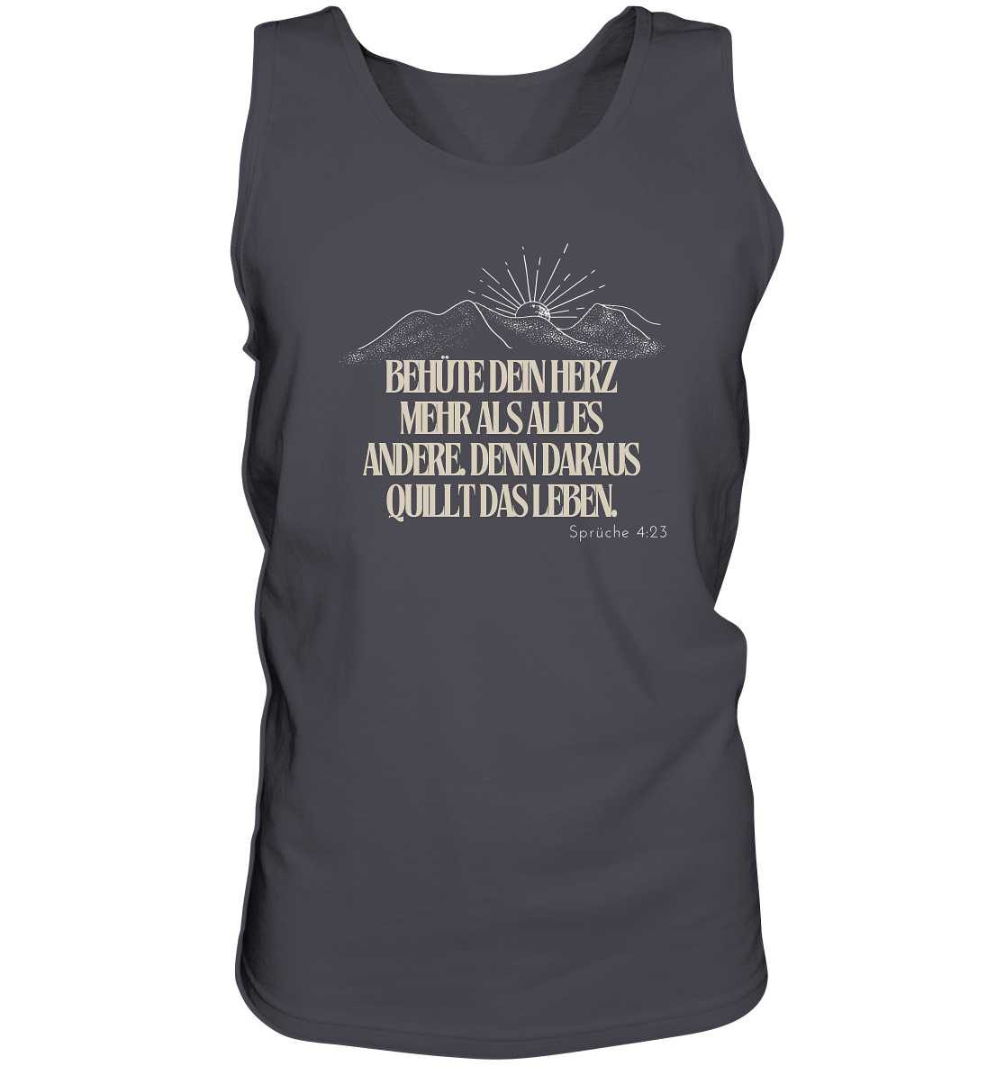Behüte dein Herz - Tank-Top
