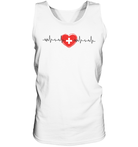 Herzschlag Schweiz - Tank-Top