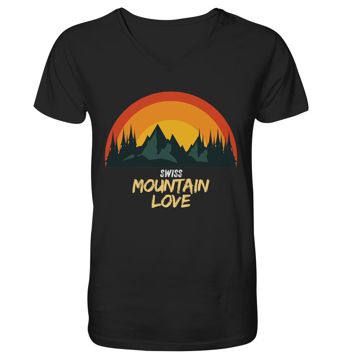 Mountain Love - V-Neck Shirt