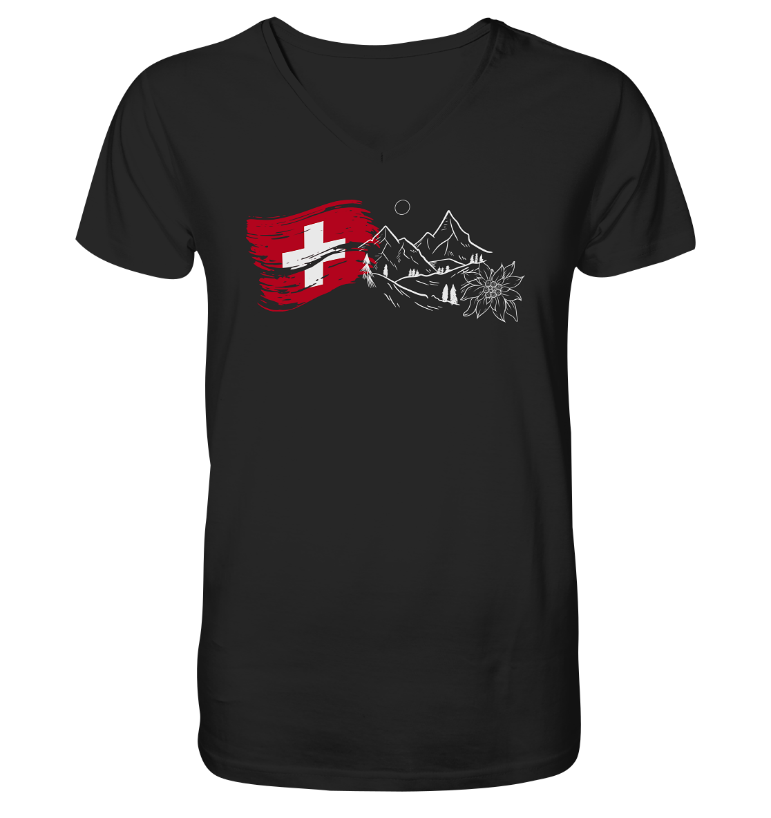 Schweiz - V-Neck Shirt