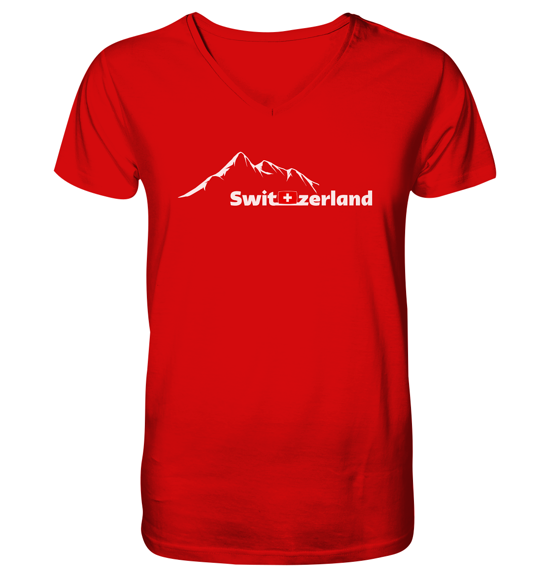 Switzerland - V-Neck Shirt