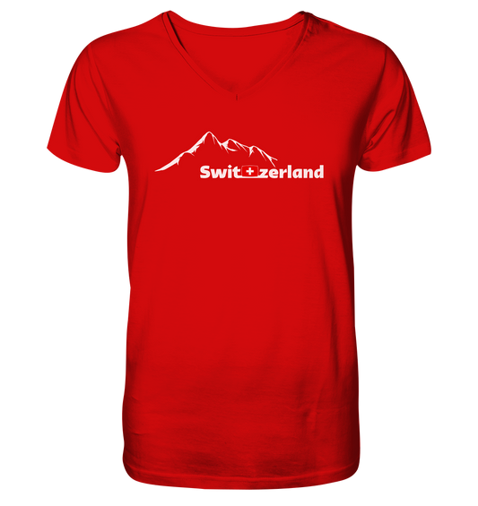 Switzerland - V-Neck Shirt