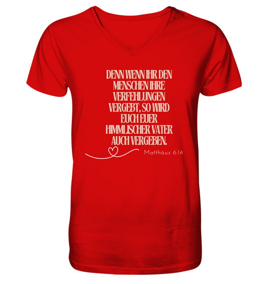 Vergebung - V-Neck Shirt