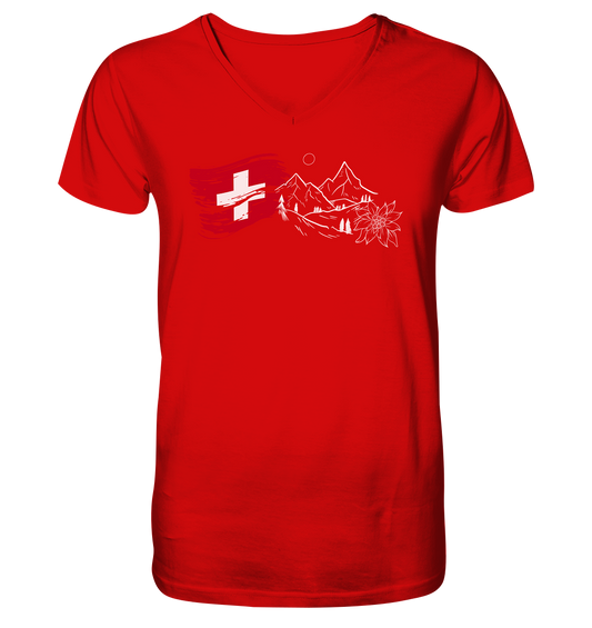 Schweiz - V-Neck Shirt