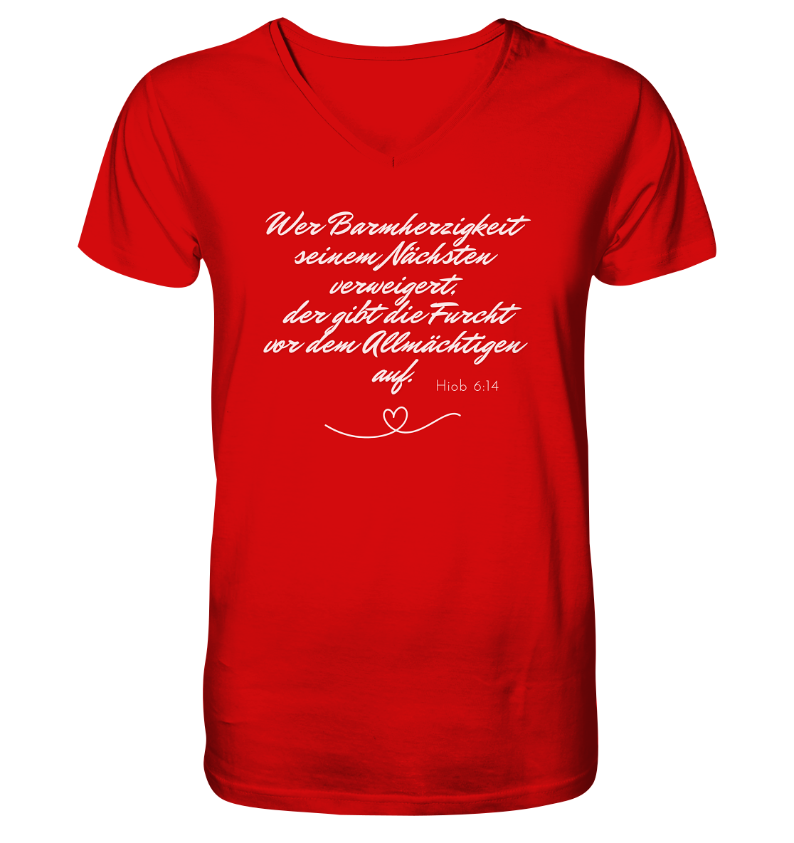 Barmherzigkeit - V-Neck Shirt
