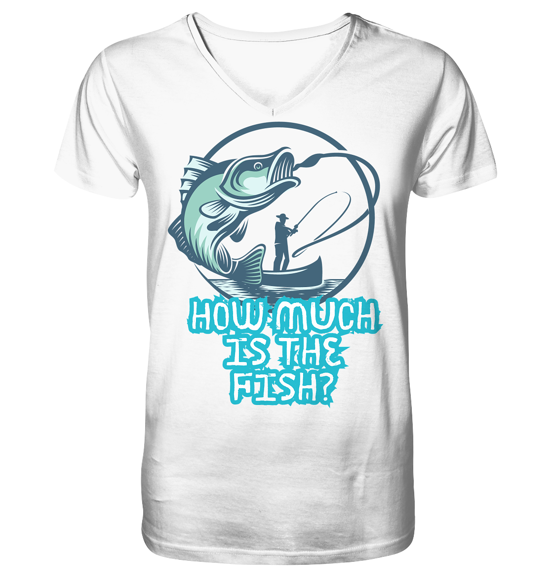 How much is the Fish - V-Neck Shirt