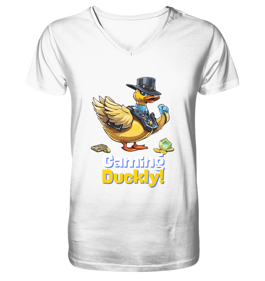 Gaming Duckly - V-Neck Shirt